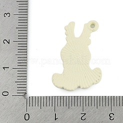Christmas Theme Spray Painted Alloy Enamel Pendants&nbsp;ENAM-Z020-01C