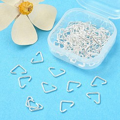 100Pcs Iron Triangle Rings&nbsp;IFIN-YW0001-80