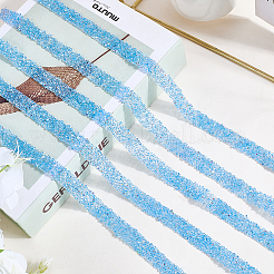 Self Adhesive Resin Rhinestone & Plastic Tape&nbsp;DIY-WH20081-008B