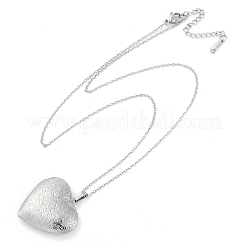 201 Stainless Steel Cable Chain Necklaces&nbsp;NJEW-M050-04C-P-1