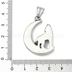 304 Stainless Steel Pendants&nbsp;STAS-D207-22AS
