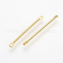 Brass Bar Links connectors&nbsp;KK-T020-23G