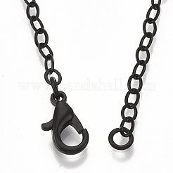 Brass Cable Chain Necklace Making&nbsp;MAK-T006-06A