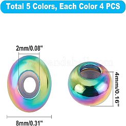 PVD Vacuum Plating 304 Stainless Steel Beads&nbsp;STAS-UN0019-33