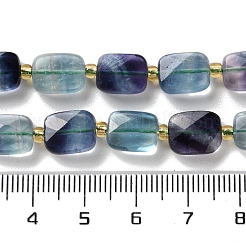 Natural Colorful Fluorite Beads Strands&nbsp;G-H061-A11-01