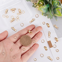 20Pcs Brass Lobster Claw Clasps&nbsp;KK-BBC0021-59G