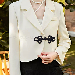 Handmade Chinese Frogs Knots Buttons&nbsp;BUTT-WH0027-29A