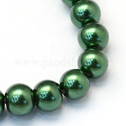 Baking Paint Glass Pearl Bead Strands&nbsp;HY-Q003-3mm-75