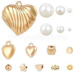 DIY Round Heart Findings Kits&nbsp;DIY-PA0001-19