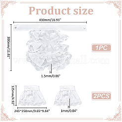 Polyester Retro Lace Collars&nbsp;DIY-WH0622-508A