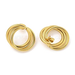 304 Stainless Steel Earrings for Women&nbsp;EJEW-E305-07G