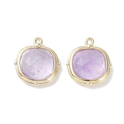 Natural Amethyst Pendants&nbsp;G-G012-09C-02