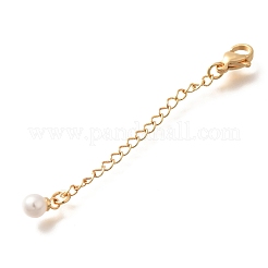 Brass End with Chain&nbsp;KK-C085-13G
