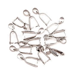 Brass Ice Pick Pinch Bails&nbsp;KK-K802-P