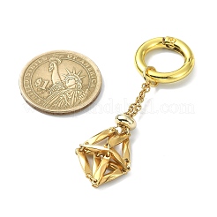 304 Stainless Steel Pouch Keychains&nbsp;HJEW-JM01300-01
