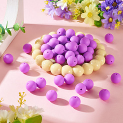 50Pcs Food Grade Eco-Friendly Silicone Beads&nbsp;SIL-TADJ0001-03B