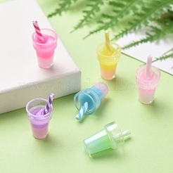 Imitation Juice Glass Pendants&nbsp;CRES-CJ0001-12