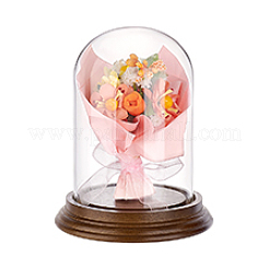 Arch Glass Dome Cover&nbsp;AJEW-WH0460-125A