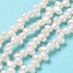 Natural Cultured Freshwater Pearl Beads Strands&nbsp;PEAR-J007-86