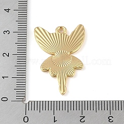 Golden Plated Alloy Eanaml Pendants&nbsp;PALLOY-S184-04G-D