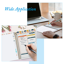 PP Plastic Detachable Binder Cover with Clip&nbsp;OFST-WH0004-113A-01
