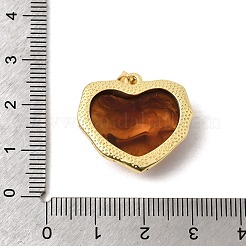 Brass Resin Pendants&nbsp;KK-A296-53D-G