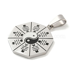 304 Stainless Steel Pendants&nbsp;STAS-C102-12P