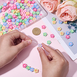200Pcs Electroplated Opaque Resin Beads&nbsp;RESI-SP0001-59B