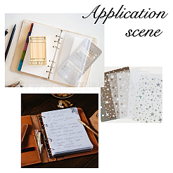12Pcs 12 Styles PVC Notebook Index Divider Sheets&nbsp;FIND-FH0011-94