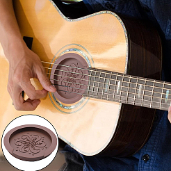 Silicone Guitar Sound Hole Cover&nbsp;FIND-WH0152-237