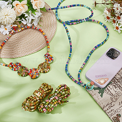 10M 4 Colors Ethnic Style Elastic Wrapped Core Cord&nbsp;OCOR-GA0002-62