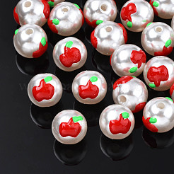 ABS Plastic Imitation Pearl Beads&nbsp;KY-N015-100