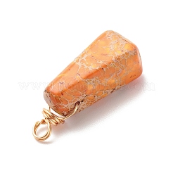 Natural Imperial Jasper Pendants&nbsp;PALLOY-JF01630