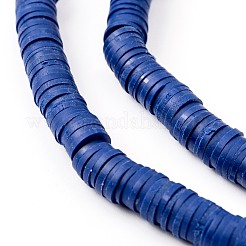 Handmade Polymer Clay Beads Strands&nbsp;CLAY-R089-6mm-Q053