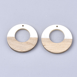 Resin & Walnut Wood Pendants&nbsp;RESI-S358-29B-M