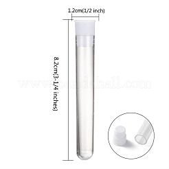 Clear Tube Plastic Bead Containers with Lid&nbsp;C065Y