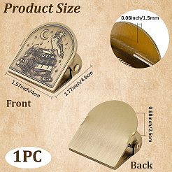 Brass Book Holder&nbsp;AJEW-WH20138-018
