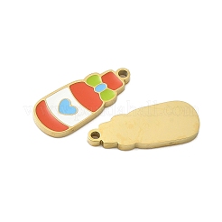 304 Stainless Steel Enamel Pendants&nbsp;STAS-G360-04G-05