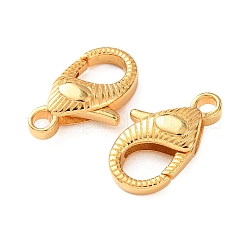 Brass Lobster Claw Clasps&nbsp;KK-C157-19G