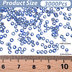 3000Pcs Glass Seed Beads&nbsp;SEED-PA0001-29A-02