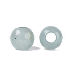 Natural White Jade European Beads&nbsp;G-Q607-01A-07