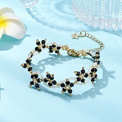 Glass Seed Beads Bracelets&nbsp;BJEW-MZ00113-01