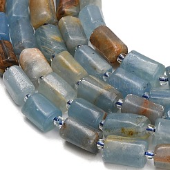 Natural Blue Calcite Beads Strands&nbsp;G-D109-A05