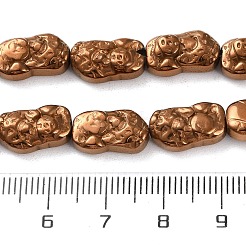 Electroplated Synthetic Non-magnetic Hematite Beads Strands&nbsp;G-F767-03F