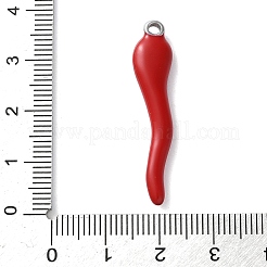304 Stainless Steel Enamel Pendants&nbsp;STAS-S172-07P