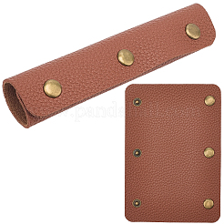 2Pcs PU Leather Luggage Handle Wrap Covers&nbsp;PURS-GL0001-06B
