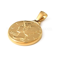 304 Stainless Steel Pendants&nbsp;STAS-F363-18G