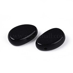 Natural Obsidian Pendants&nbsp;G-N349-08A
