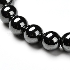 Natural Tiger Eye(Dyed) Beads Stretch Bracelets Set&nbsp;BJEW-JB06653-04