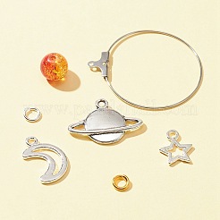 DIY Planet Earring Bracelet Making Kit&nbsp;DIY-FS0004-33